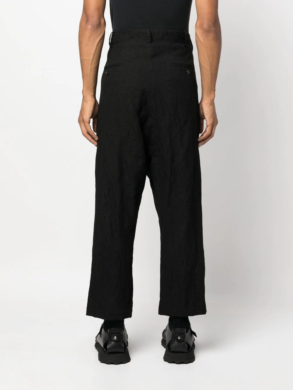 drop crotch trousers - 4