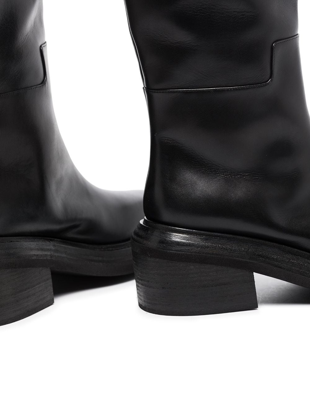 Cassetto 50mm leather boots - 5