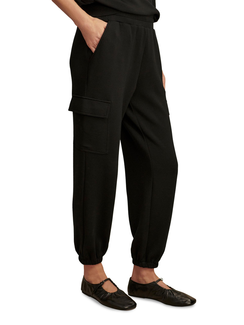 Women's Cargo DoubleSoft High-Rise Cargo Pants - Black 4
