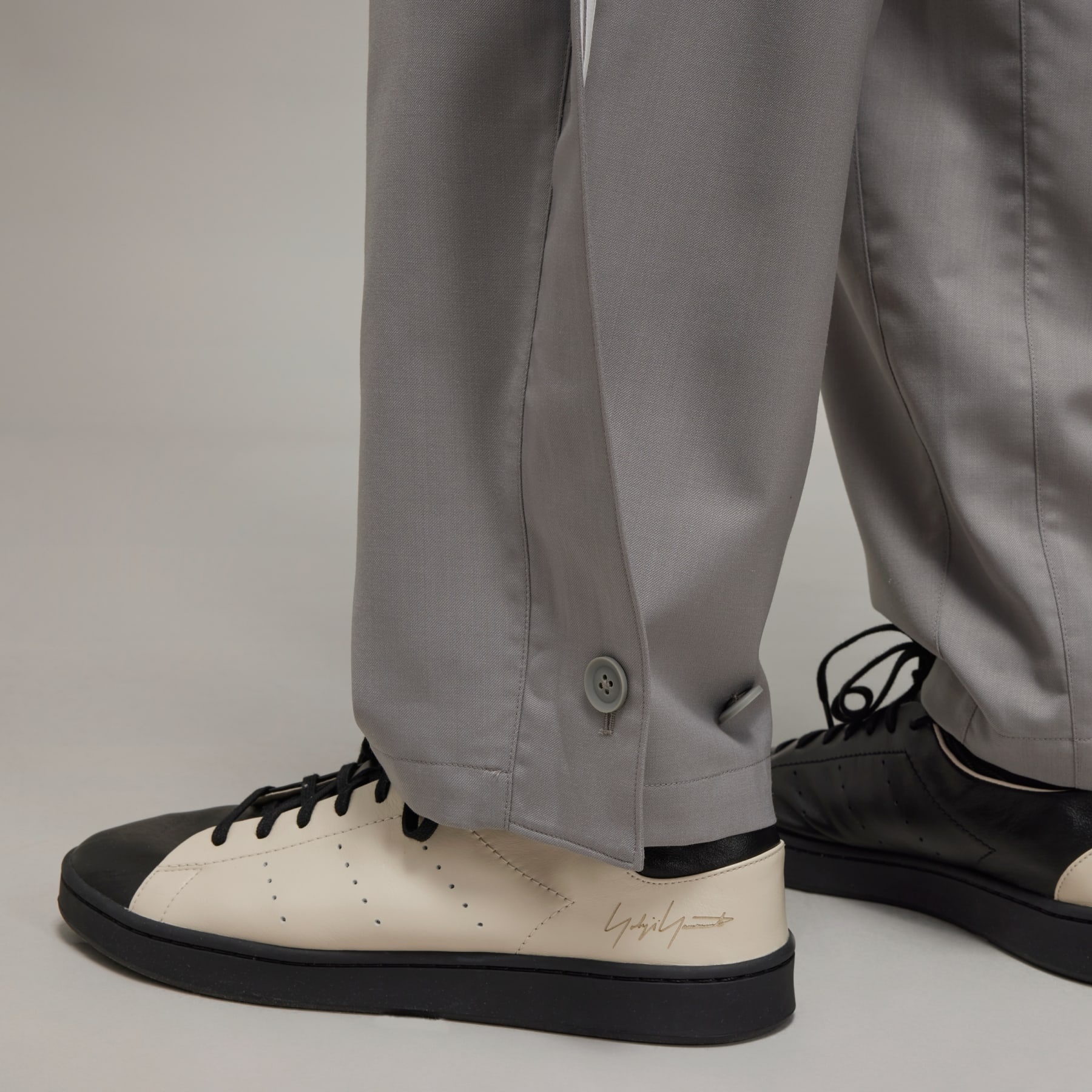 Y-3 Refined Wool Track Pants - 3-Stripes - 7