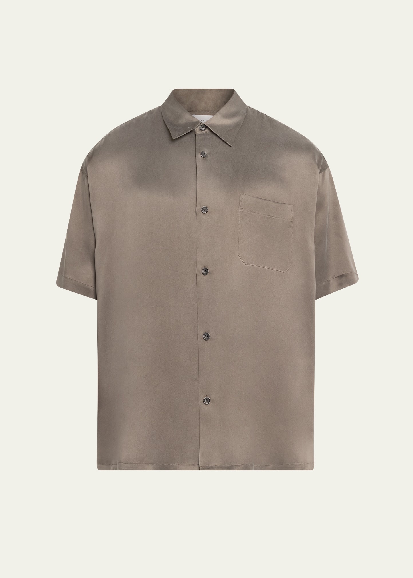 Men's Brushed Silk Sport Shirt - 1