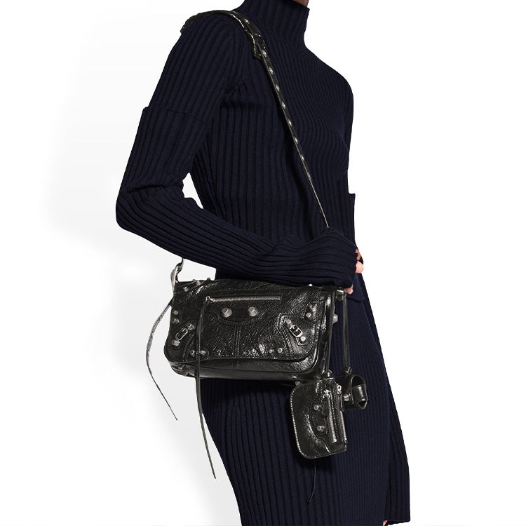 Balenciaga Le Cagole Xs Flap Bag 'Black' 719082210KR1000 - 7