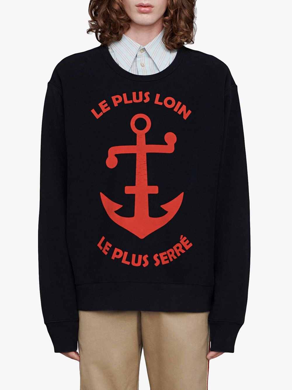 Anchor print sweatshirt - 3