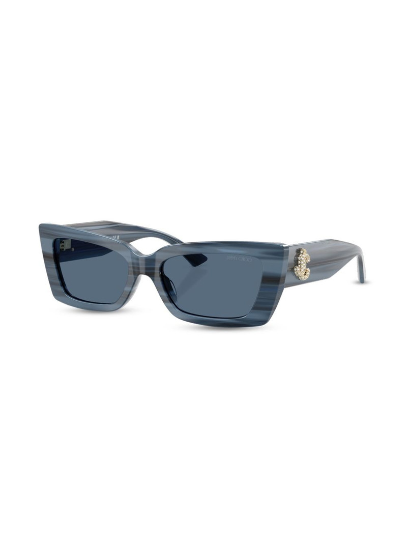 JIMMY CHOO logo-plaque sunglasses outlook