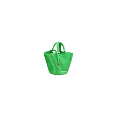 BALENCIAGA ibiza small basket with strap outlook