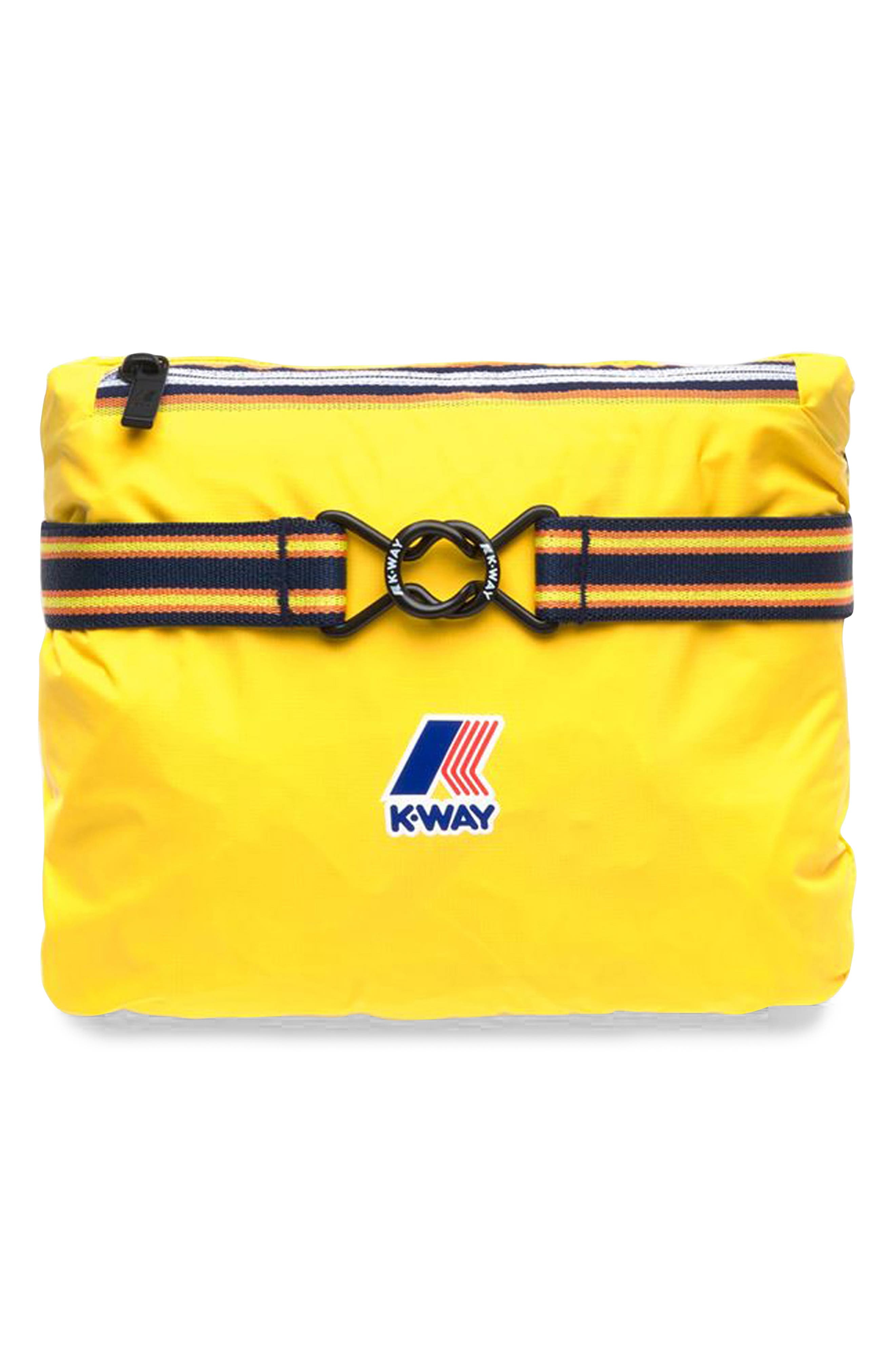 K-Way Le Vrai 4.0 Claude Water Repellent Jacket in Yellow Dk at Nordstrom - 5