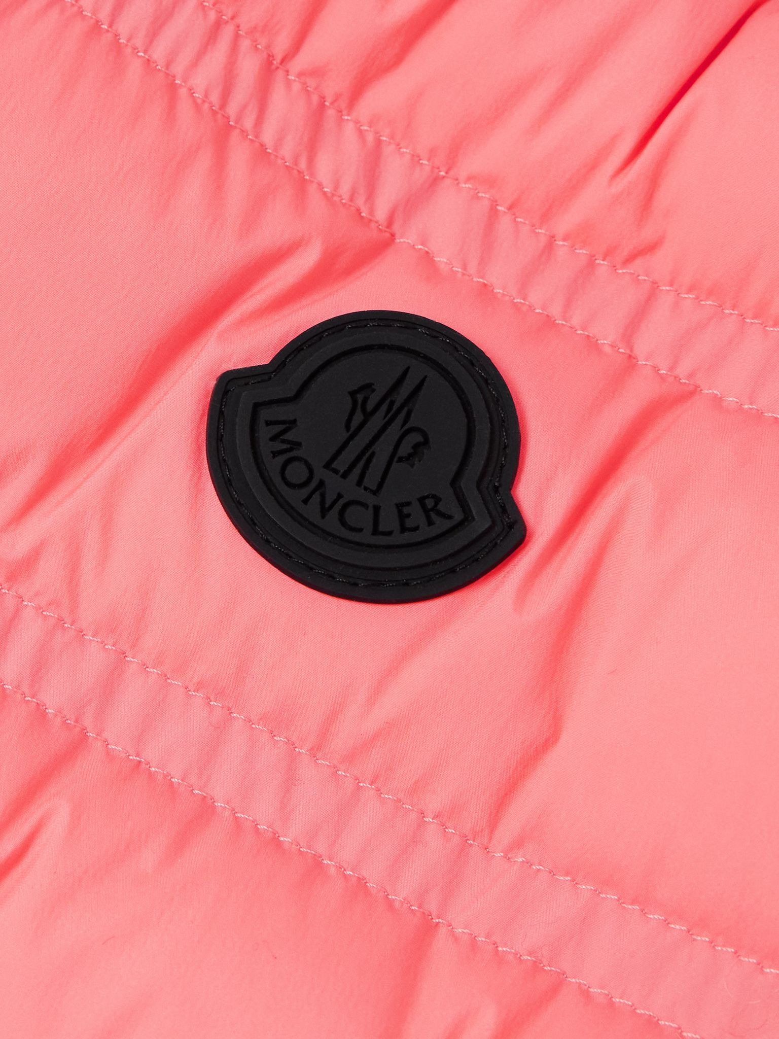 Aliterse quilted shell down vest Pink - 5
