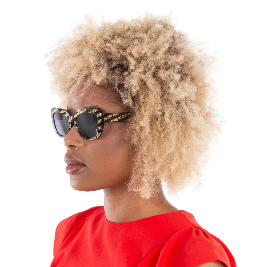 Moschino Grey Butterfly Ladies Sunglasses MOS132/S 07RM/IR 53 - 2
