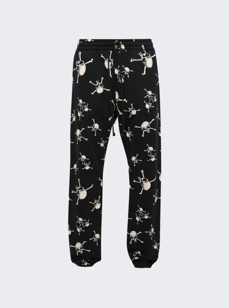 Skull Sweatpants Black - 1