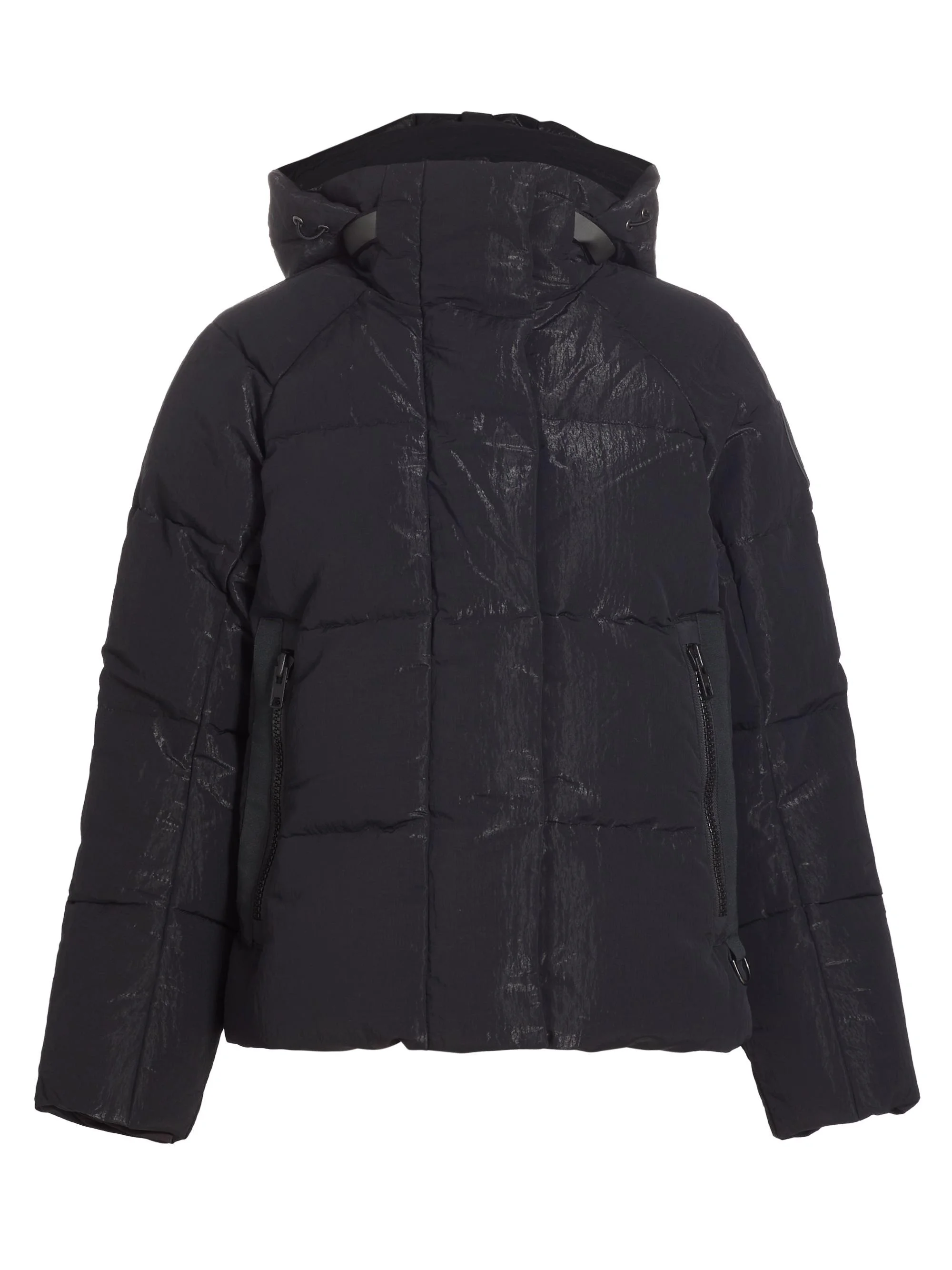 Women's Junction Hooded Jacket - Black - 1