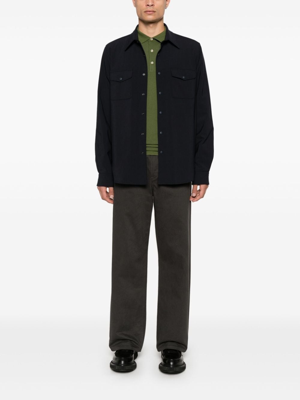 flannel shirt jacket - 2