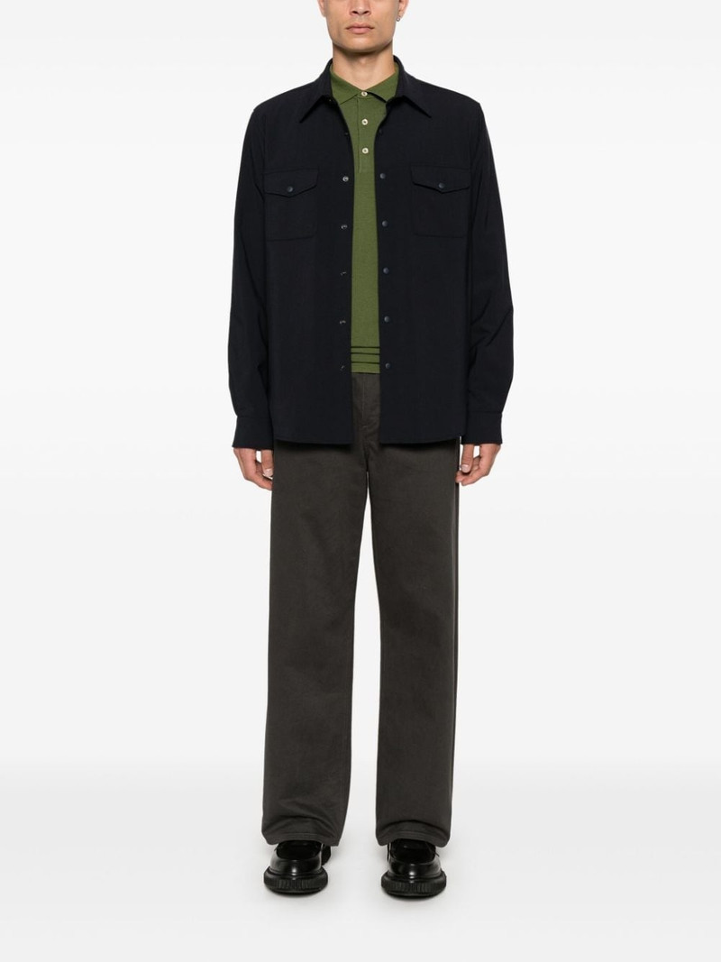 Aspesi flannel shirt jacket outlook