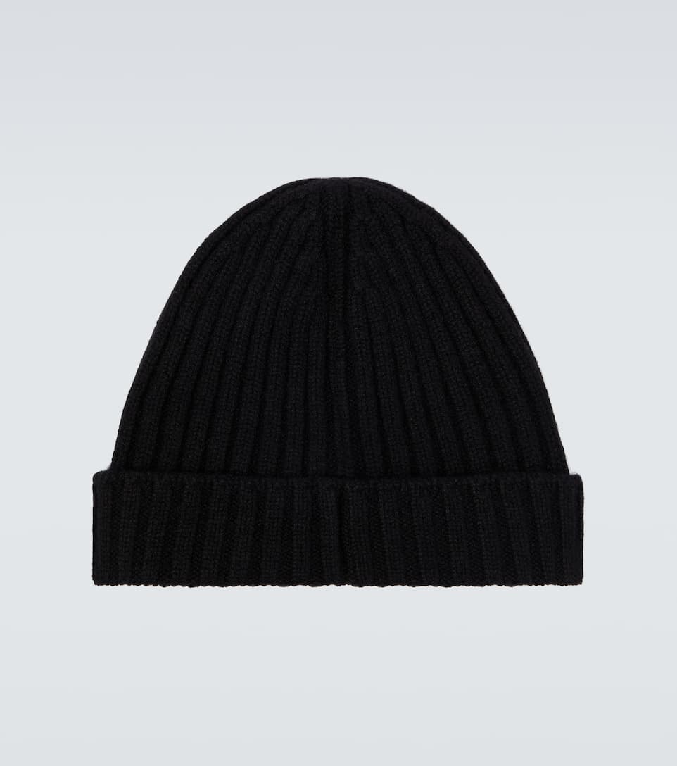 Ribbed-knit cashmere beanie - 4