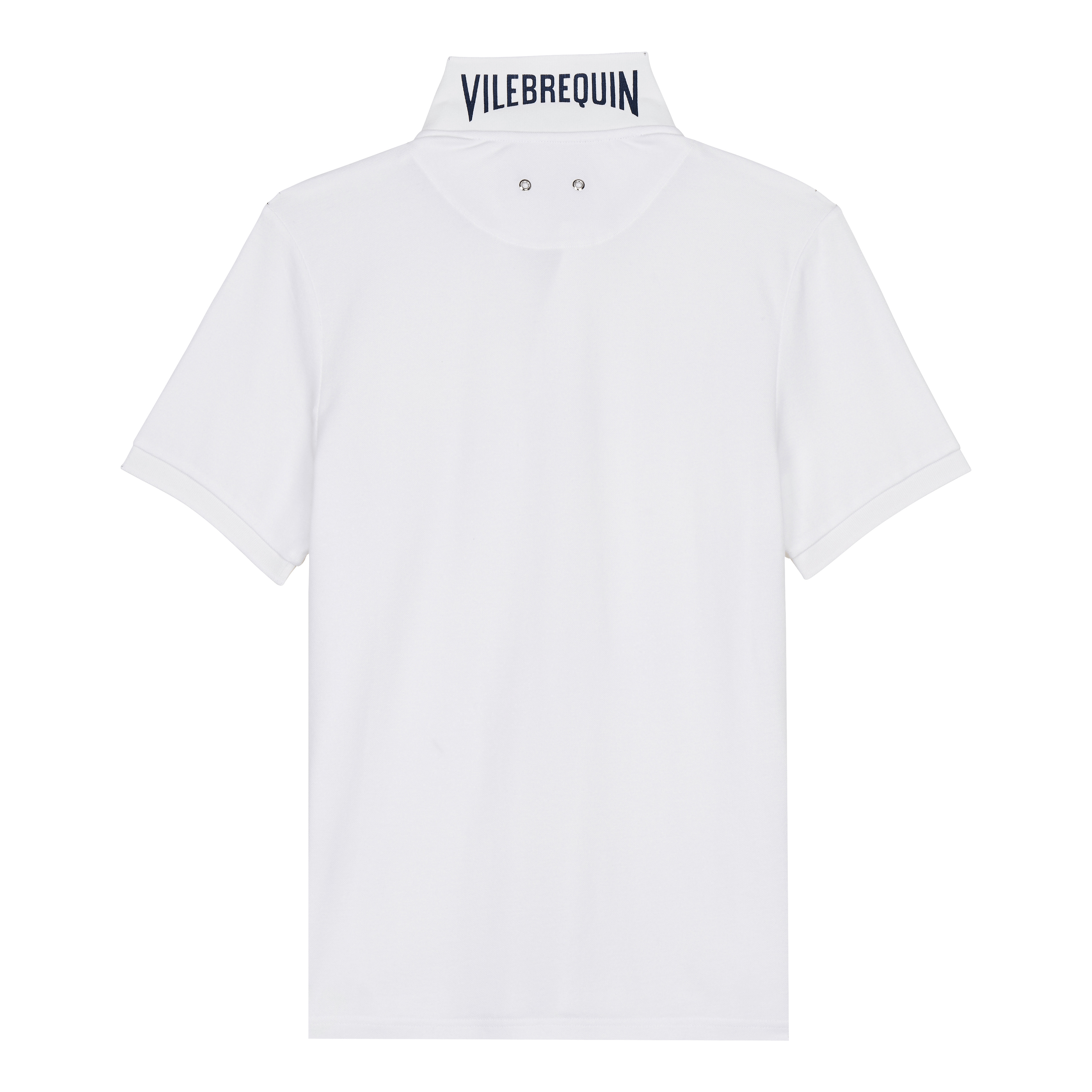 Men Organic Cotton Pique Polo Shirt Solid - 2