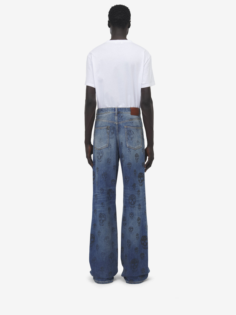Skull Baggy Jeans 4