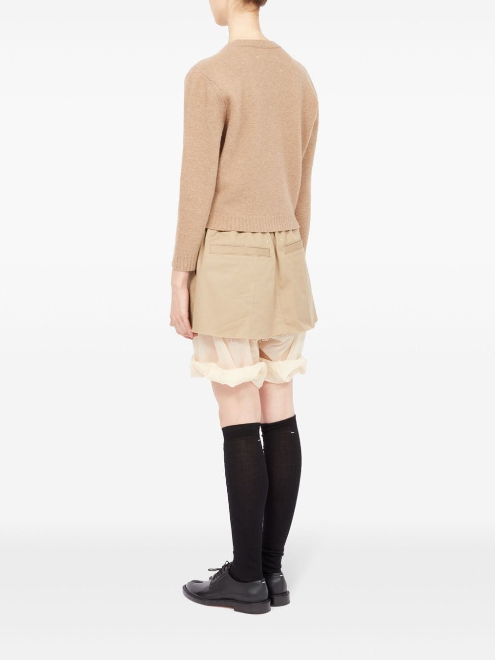 V-neck wool cardigan - 5