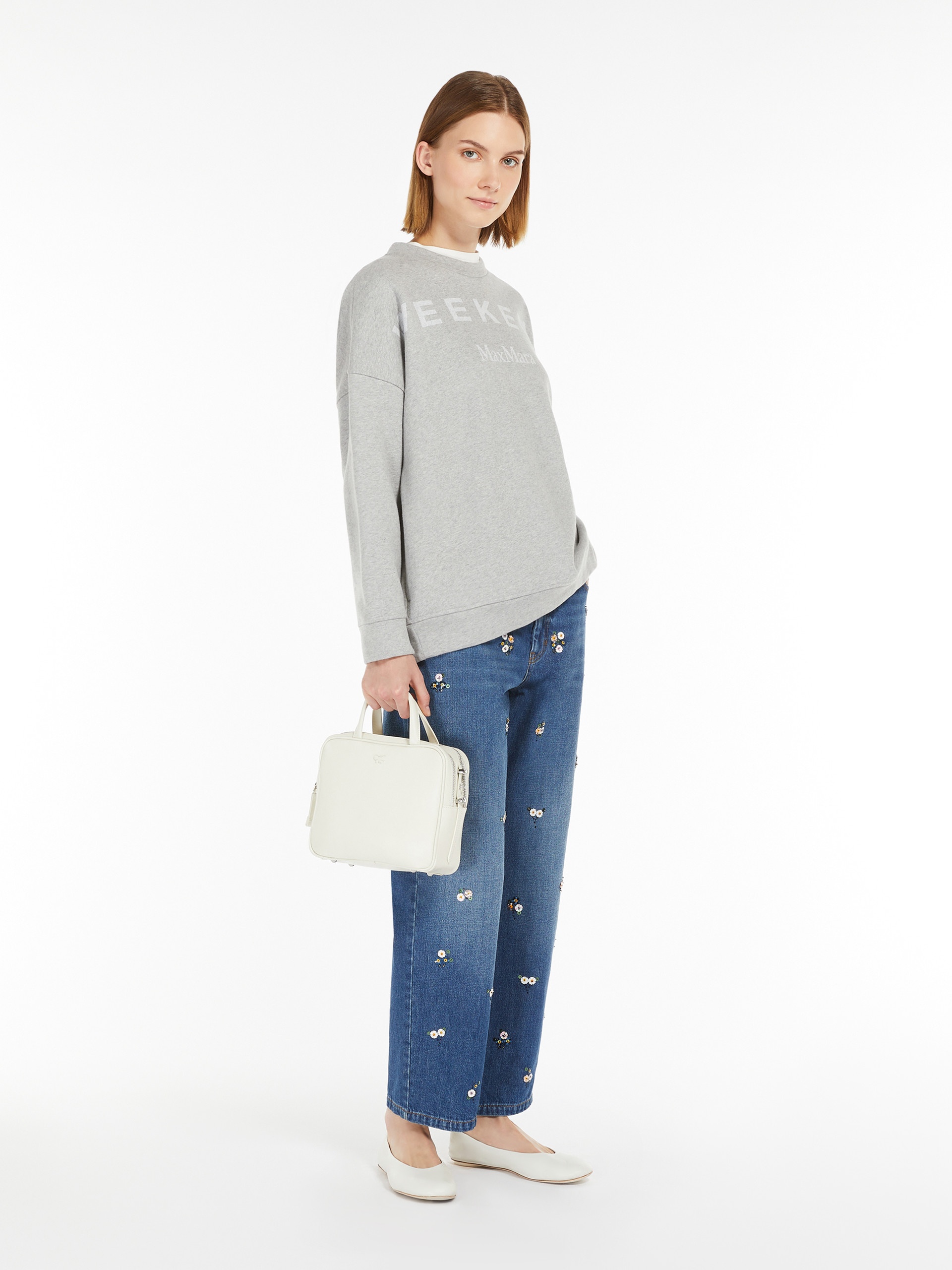 MANETTA Sequinned denim jeans - 2