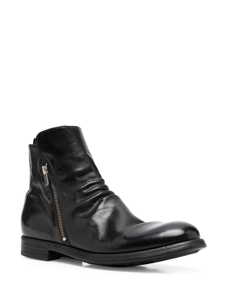 OFFICINE CREATIVE leather ankle boots outlook