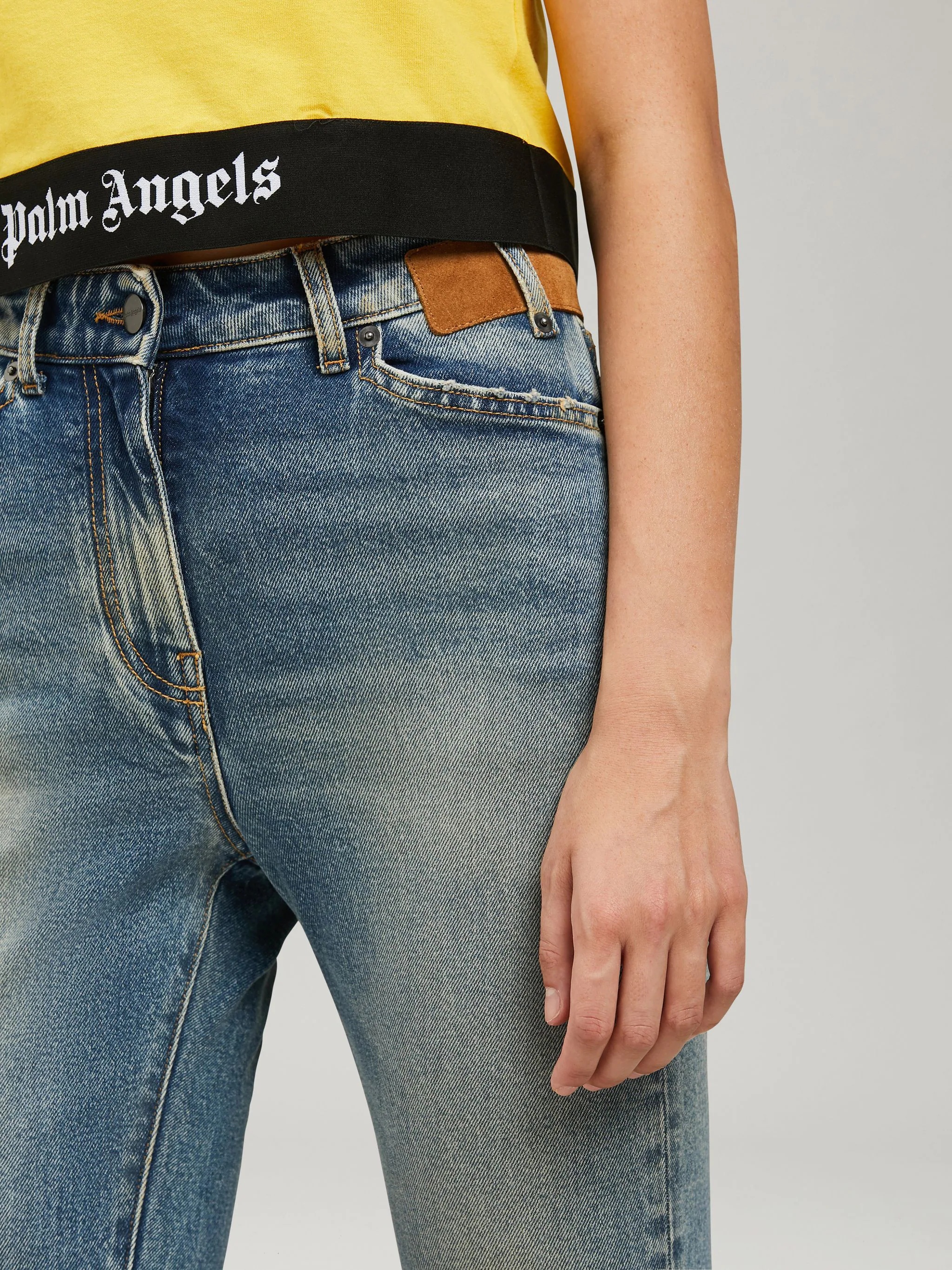 SKINNY DENIM PANTS - 6
