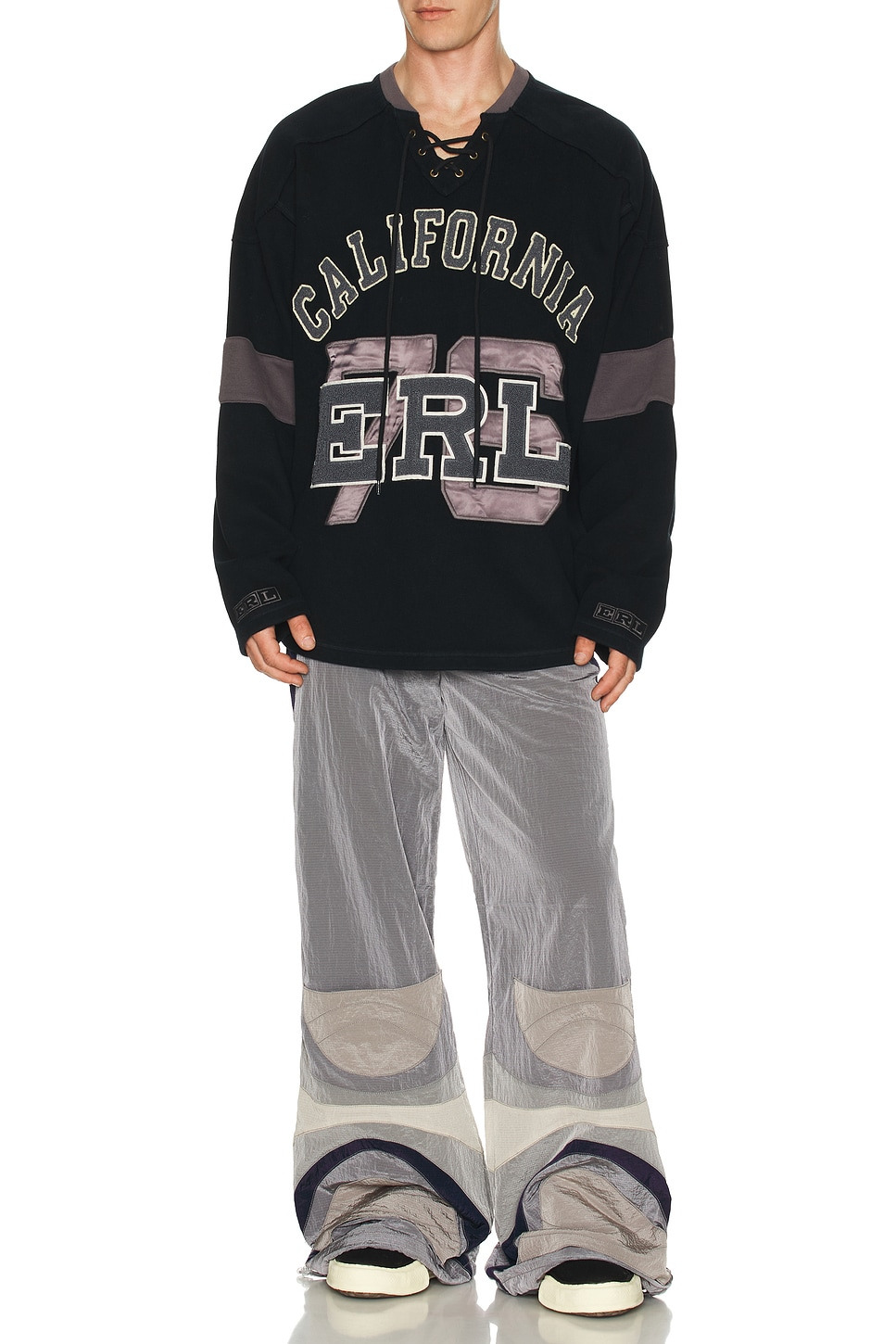 Laced Hockey Jersey Knit - 5