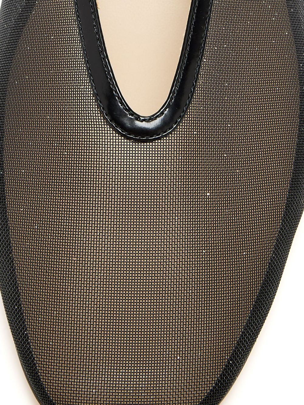 mesh ballerina shoes - 2