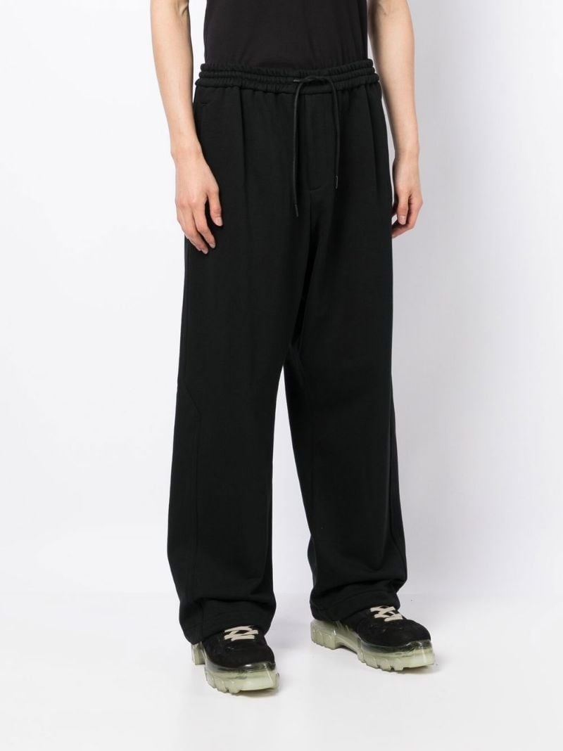two-pocket cotton track pants - 3