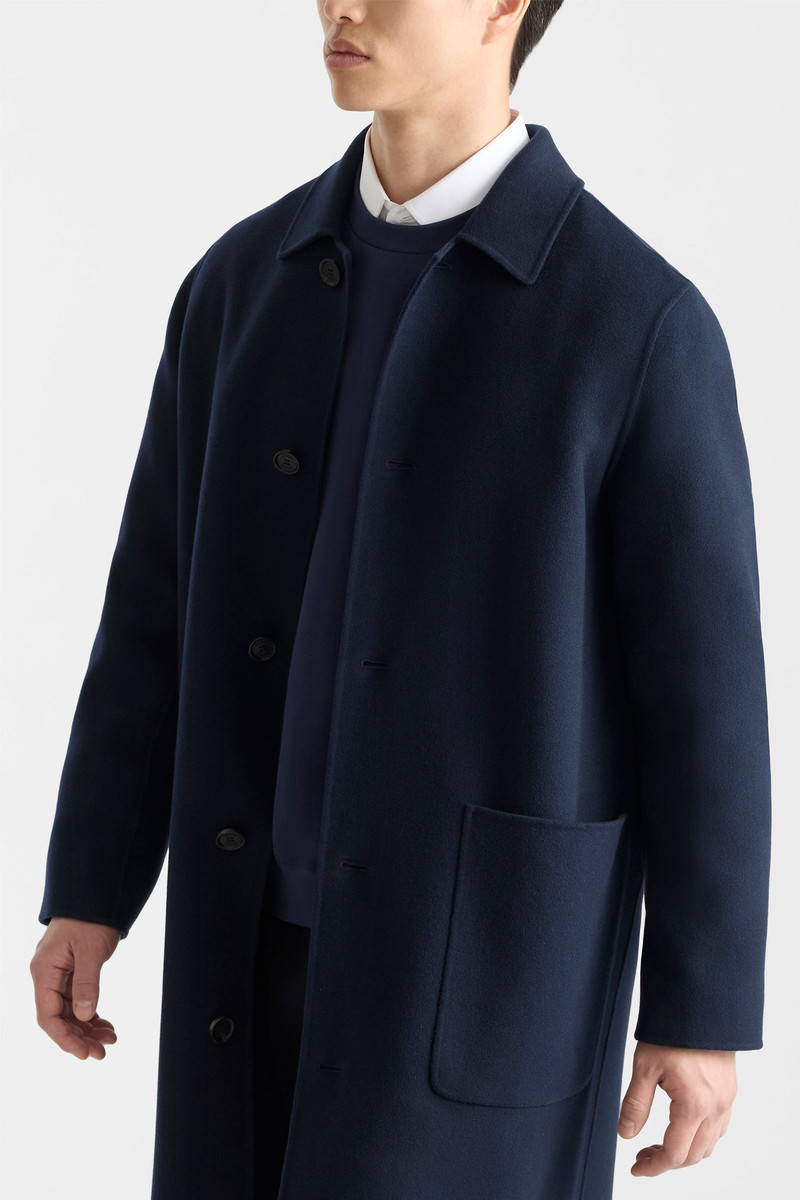 BECKETT-Z Handmade Wool Overcoat 10