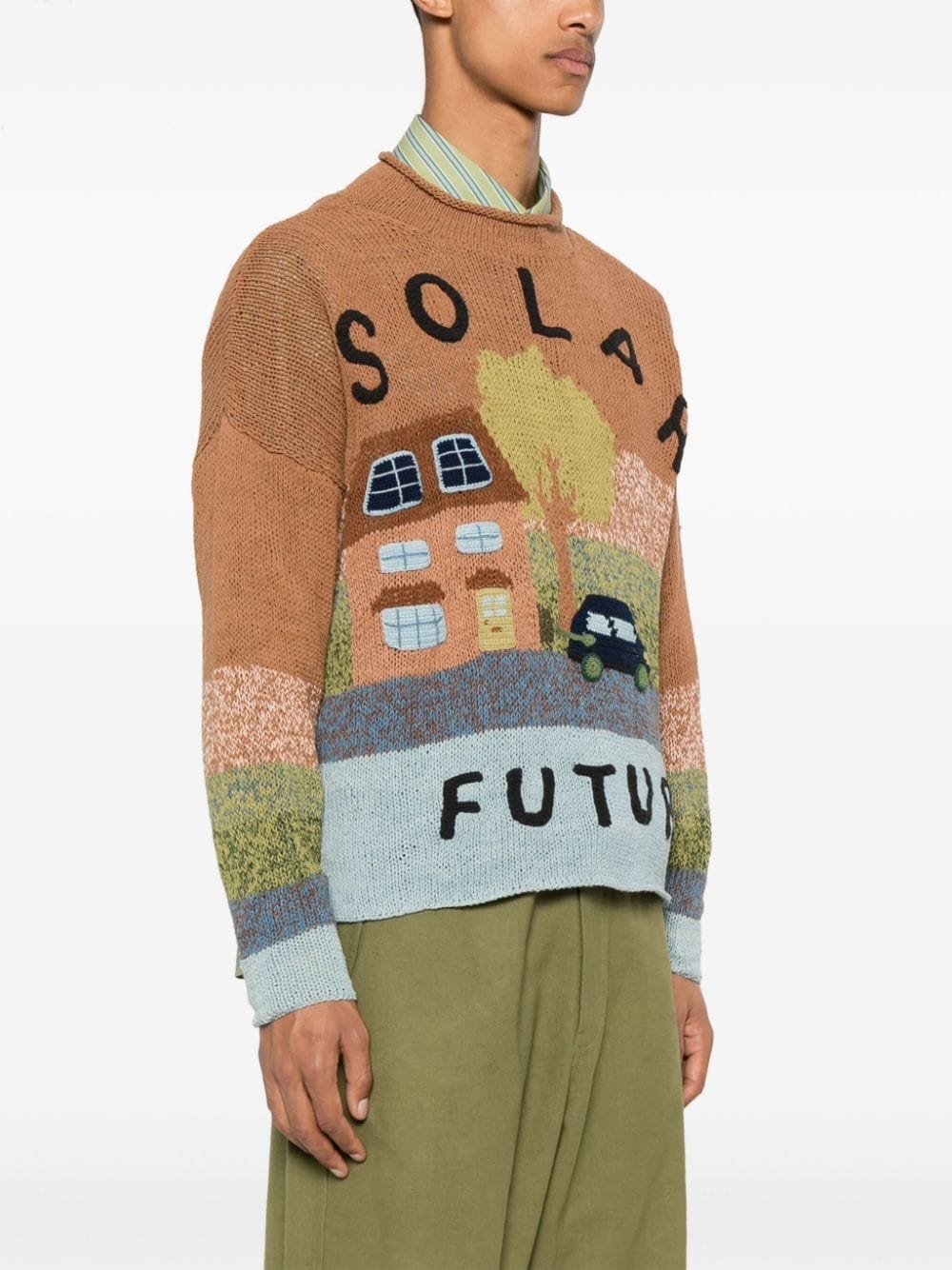 Twinsun Solar Future-motif jumper - 4