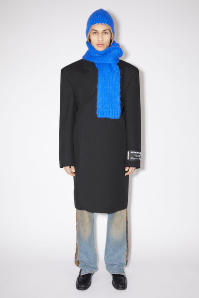Acne Studios Double-breasted overcoat - Black outlook