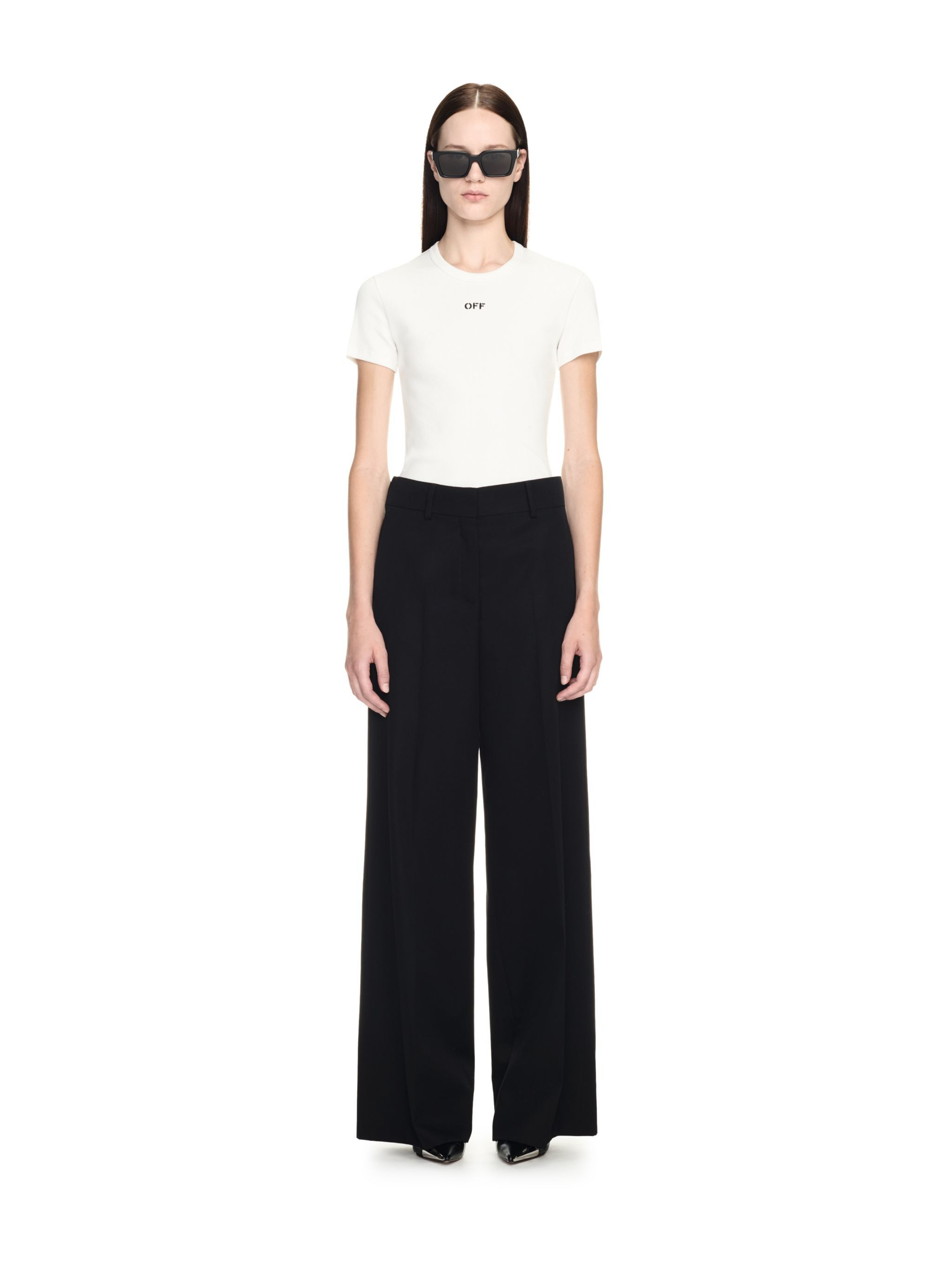 Off Stamp Rib Basic Tee - 2