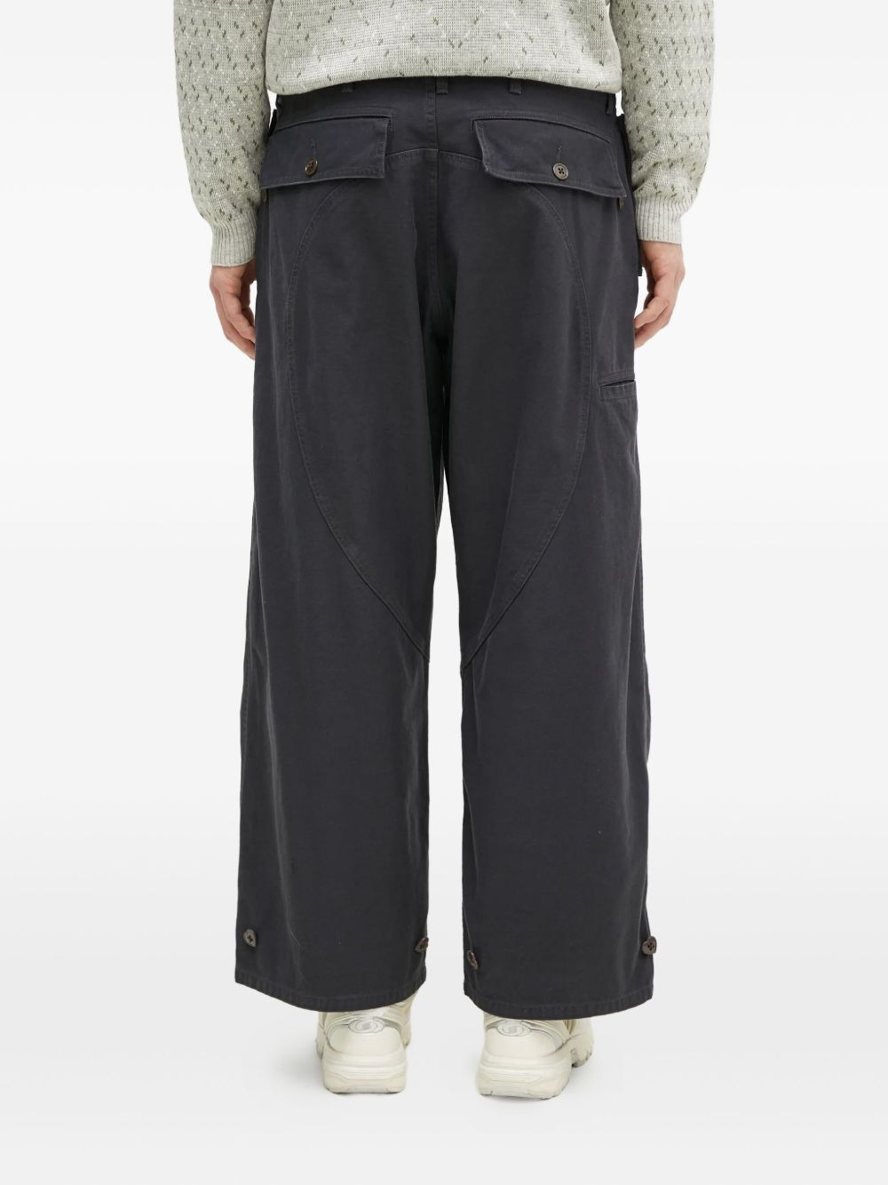 cargo-pocket trousers - 2