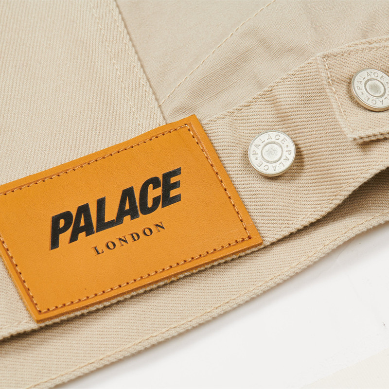 PANEL DENIM JACKET STONEY GREY 4