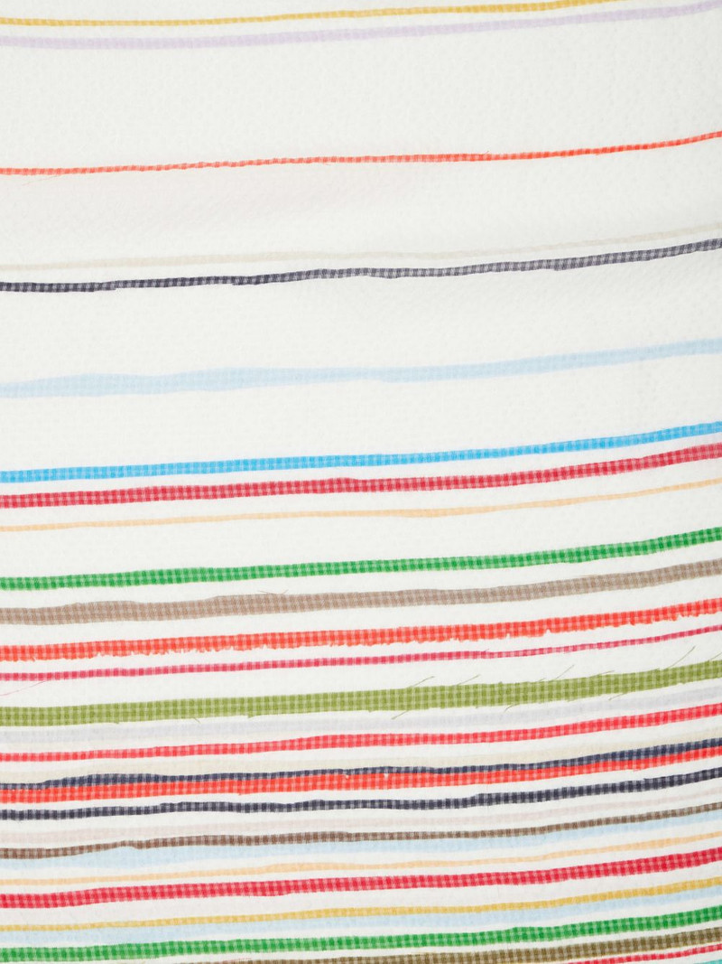 Painted Stripe silk scarf 3