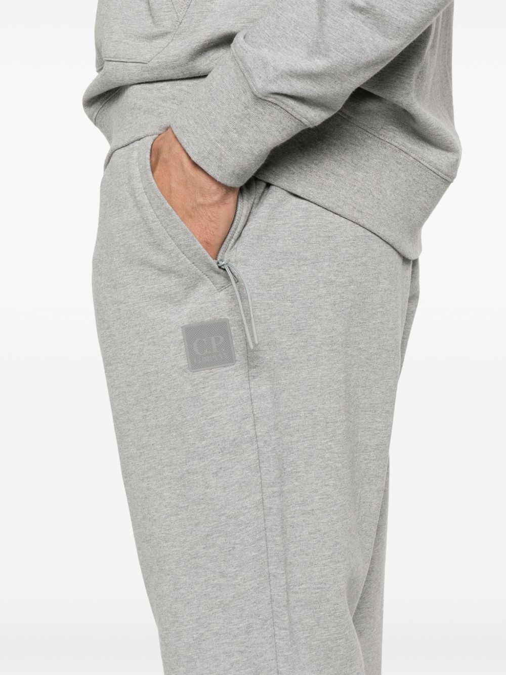 fleece logo sweatpants - 5