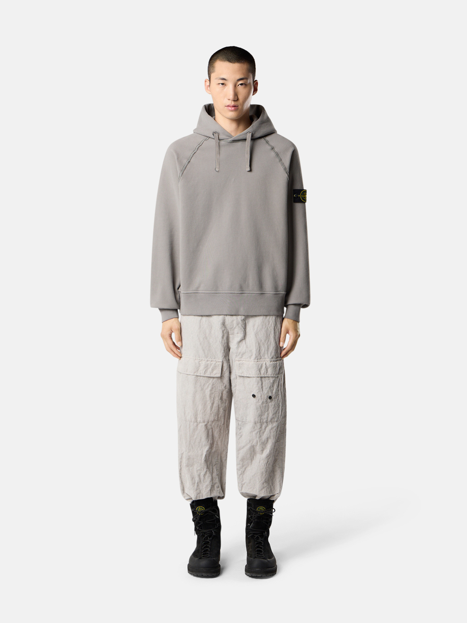 6100023 BRUSHED ORGANIC COTTON FLEECE - 2