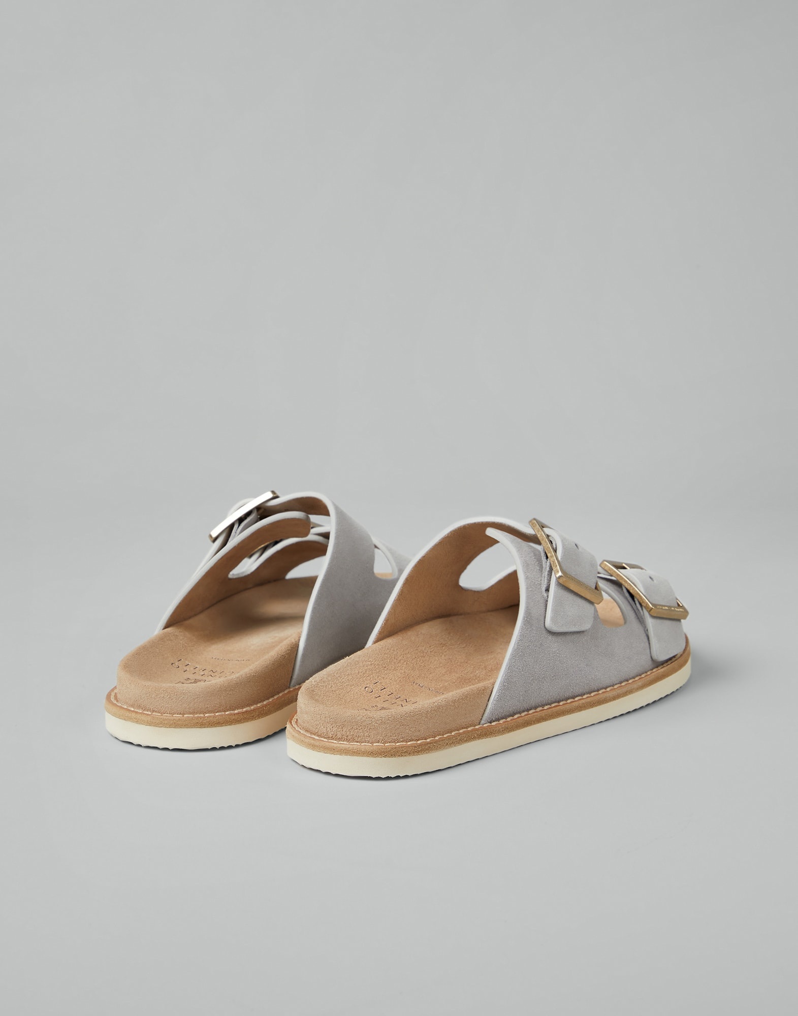 Washed suede urban slides - 2