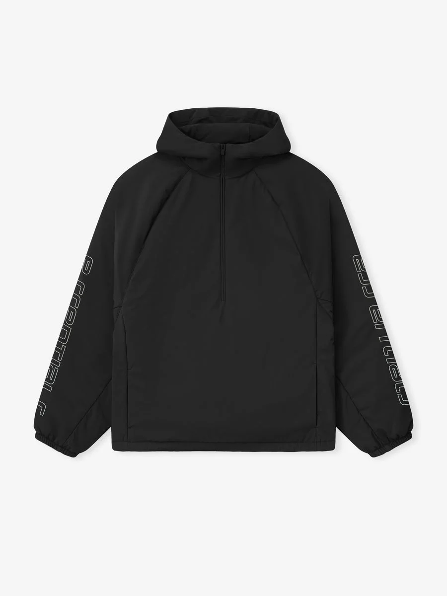 Nylon Half Zip Anorak - 1
