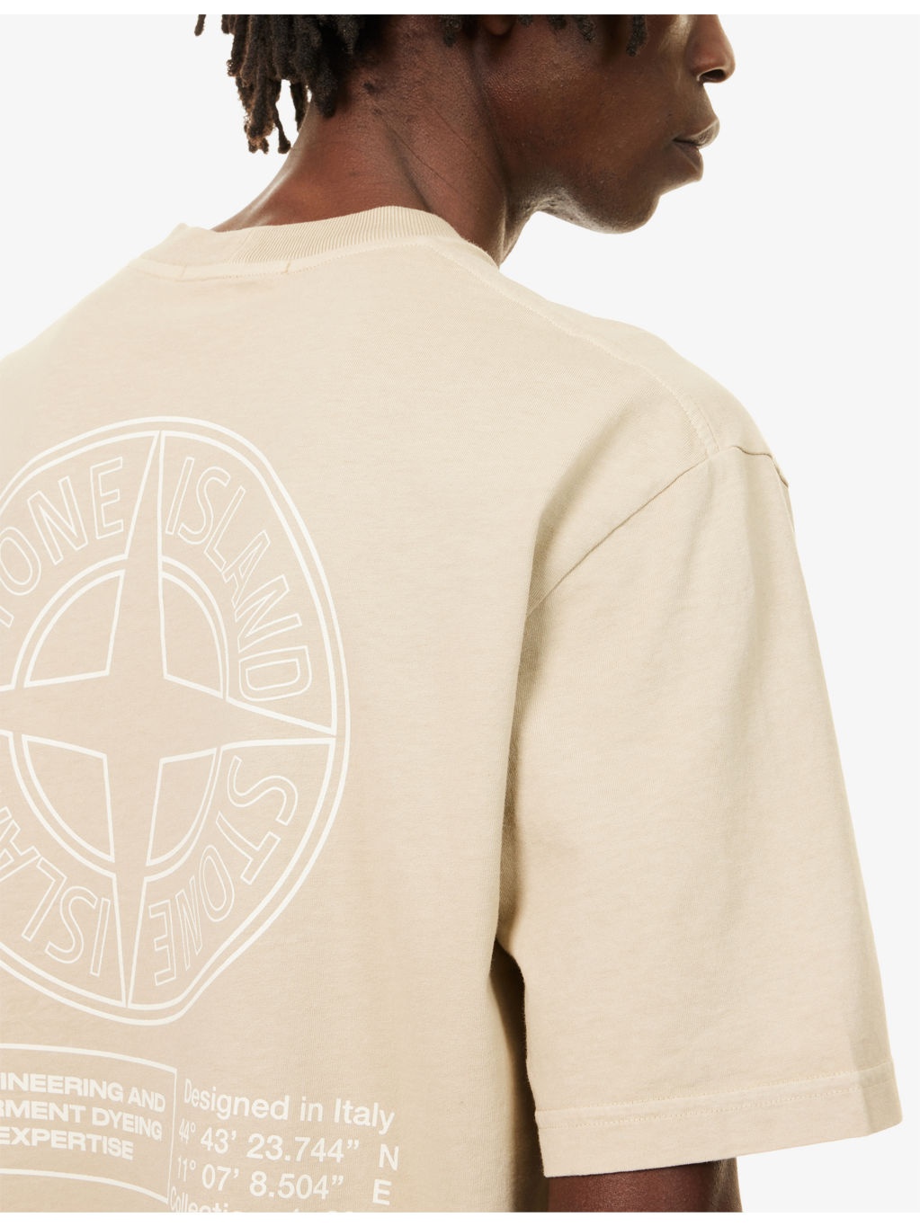 Graphic-Print Crewneck Cotton T-Shirt - 5