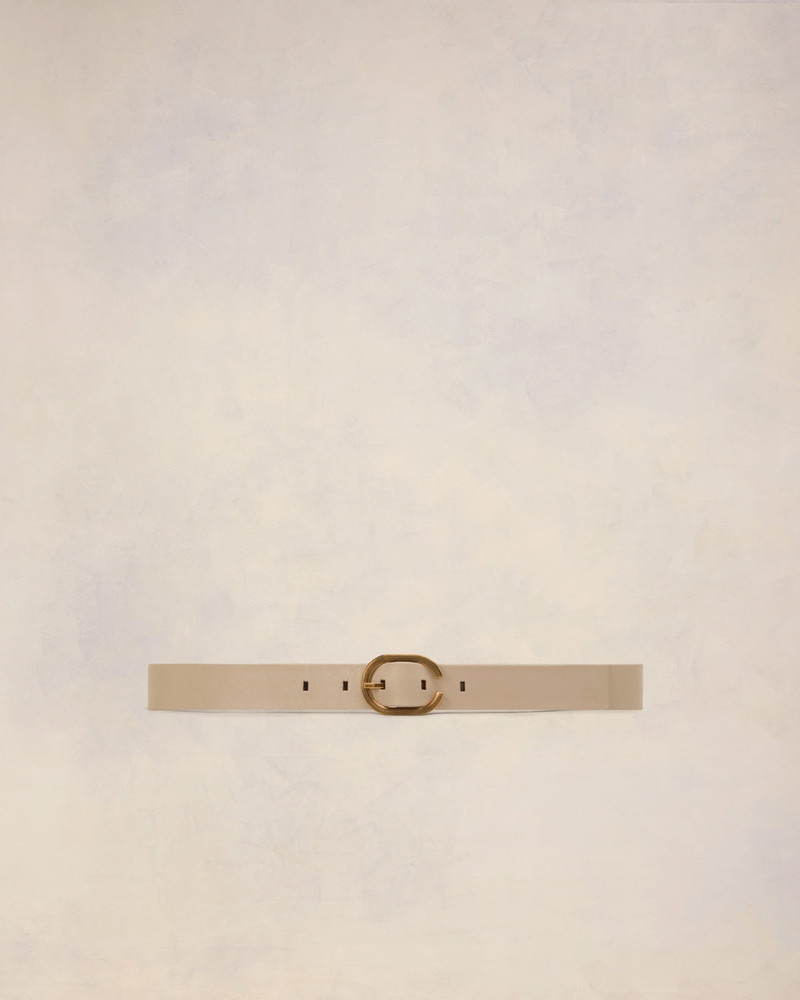 OVAL BUCKLE BELT 25 MM 1