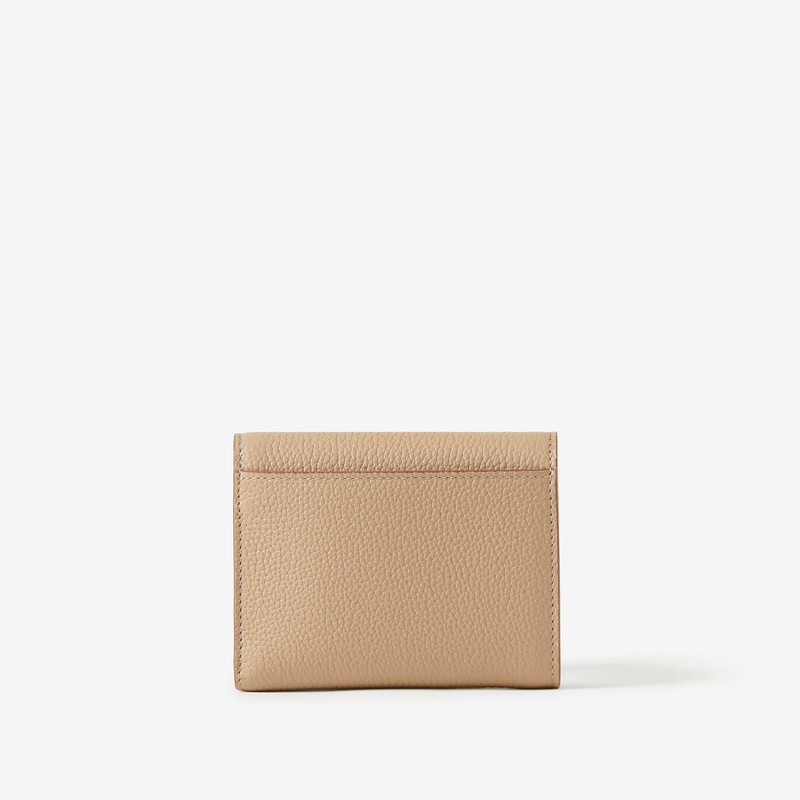 Grainy Leather TB Folding Wallet 3