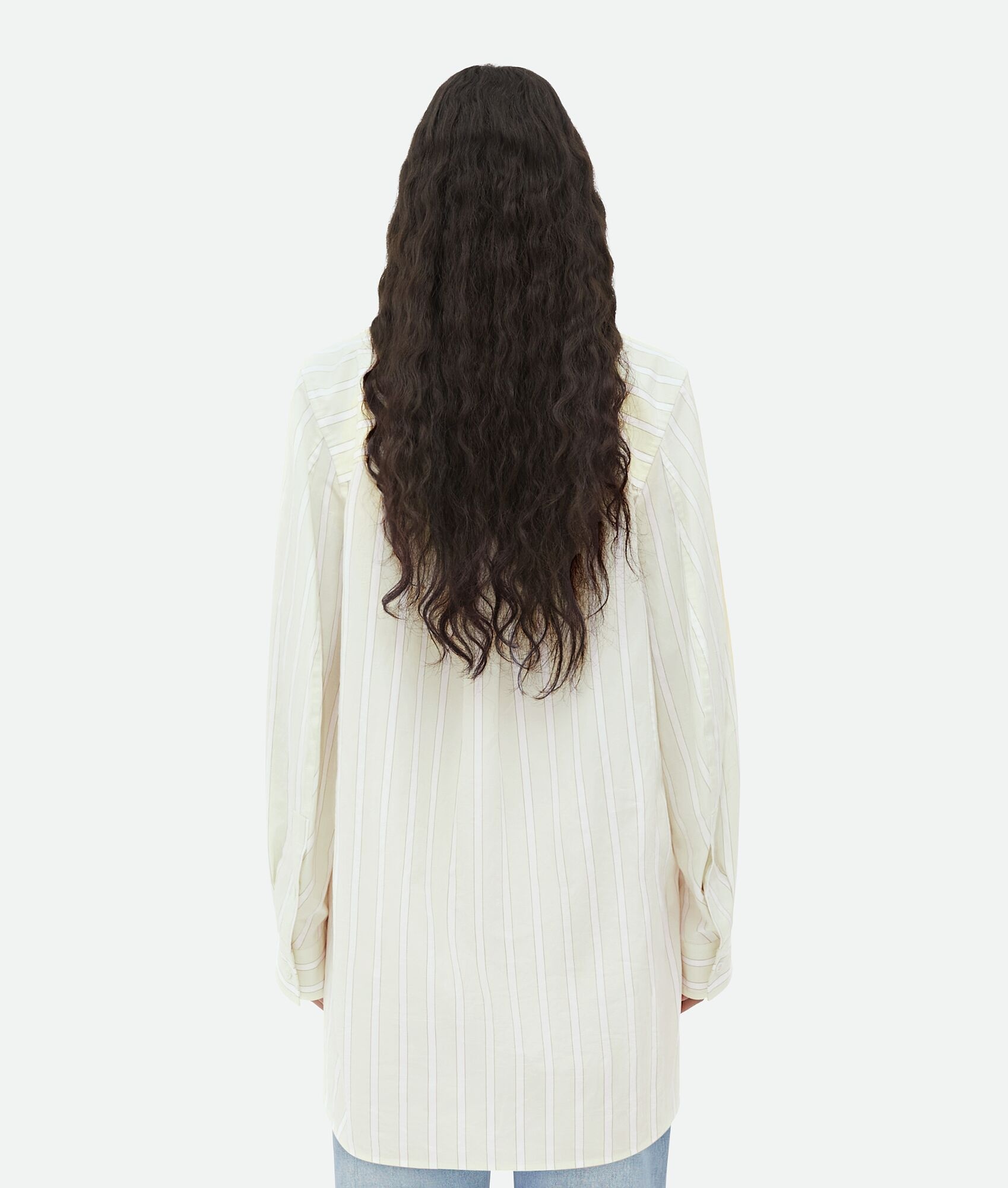 Cotton And Linen Relaxed Striped Shirt - 3