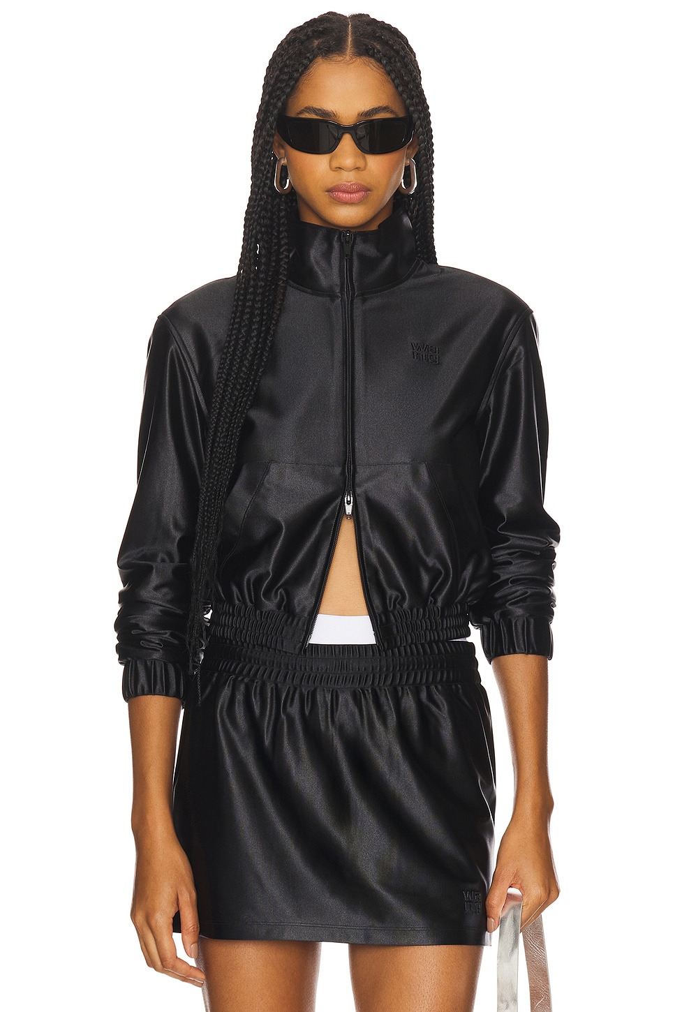 Shrunken Zip-up Jacket - 1