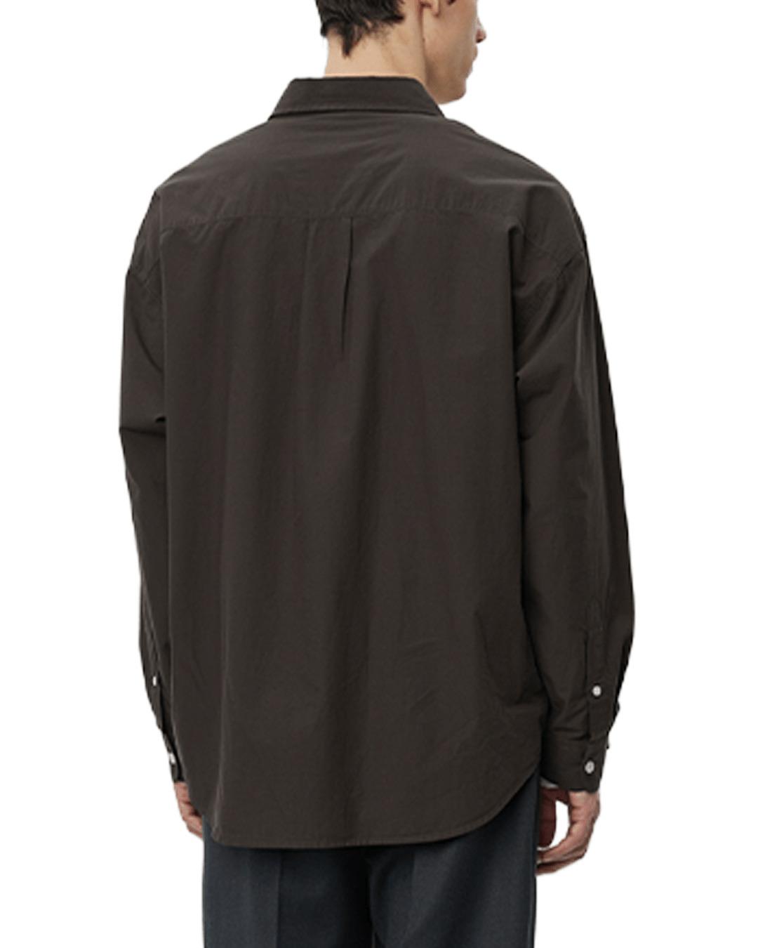 Network Shirt Brown Micro Structure - 2