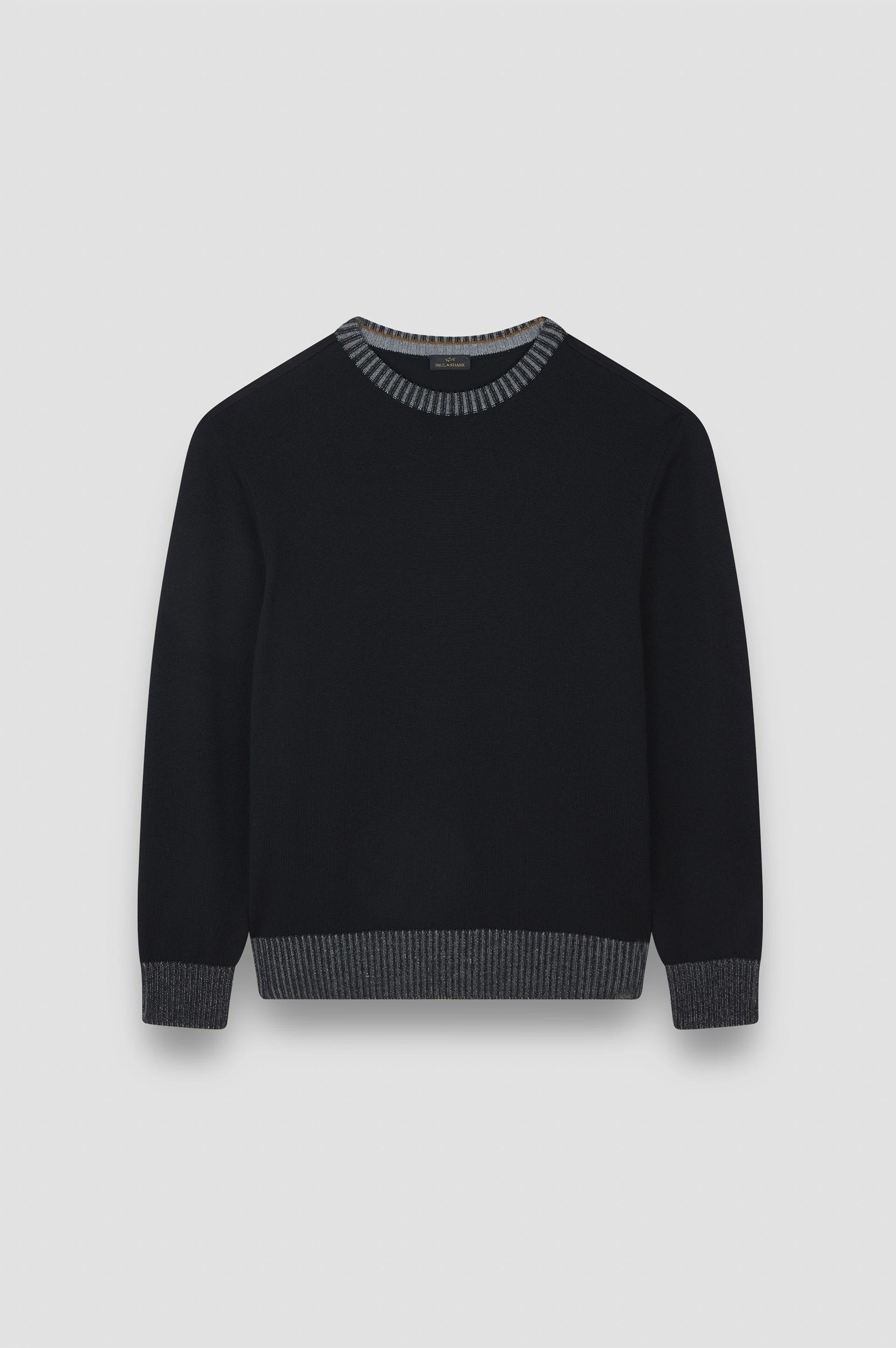 SOFT COOL TOUCH WOOL CREWNECK SWEATER - 1