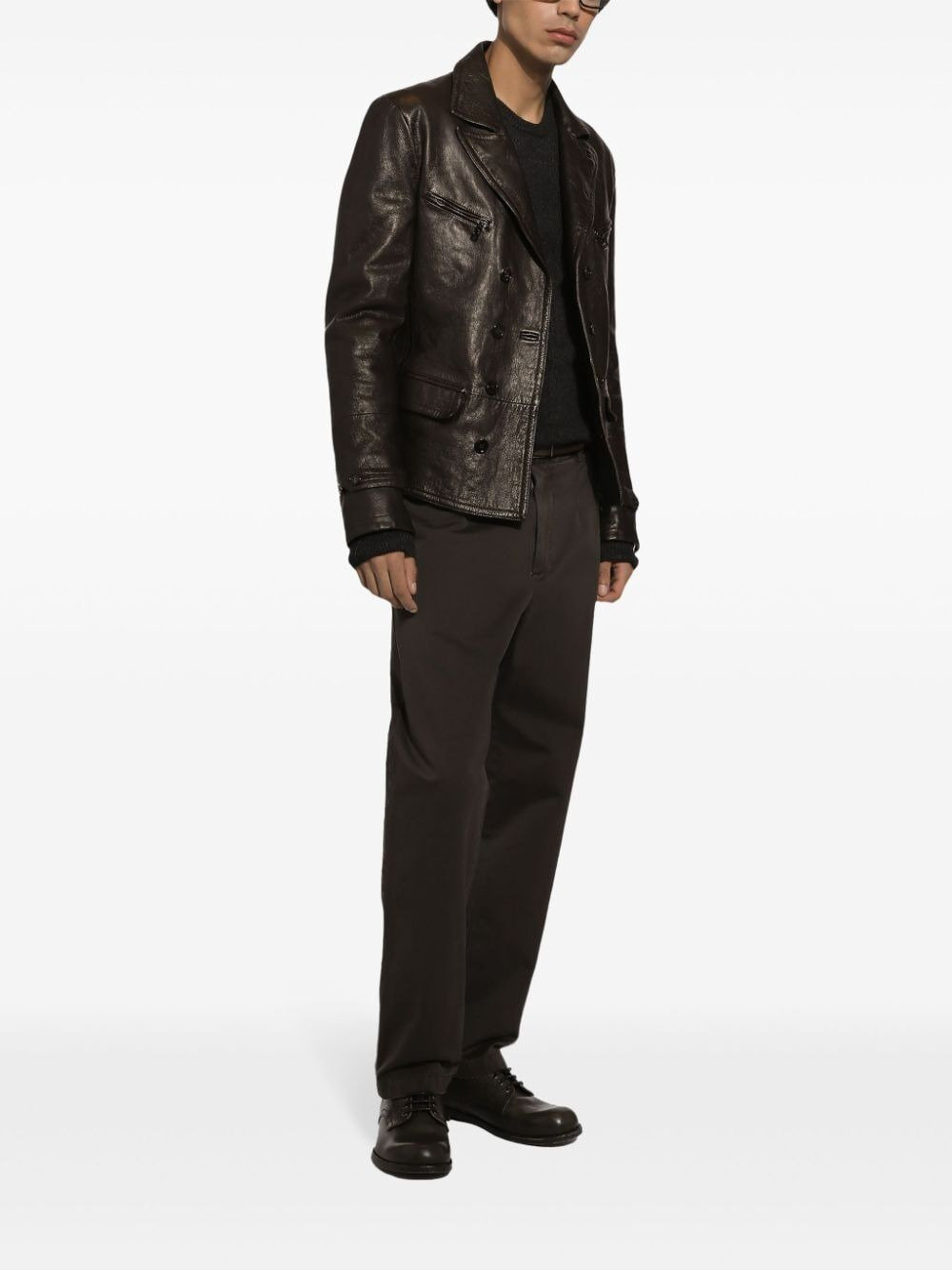 Dolce & Gabbana Men Pantalone Tinto In Capo Re-Edition - 4