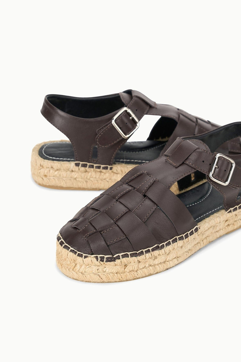 STAUD HEMINGWAY FISHERMAN SANDAL ESPRESSO 6