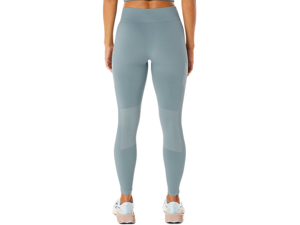 (WMNS) ASICS Nagino Flex Seamless Leggings 'Light Steel' 2032C728-405 - 3