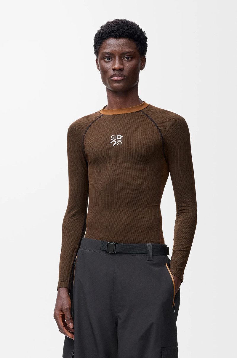Long sleeve top in technical jersey 3