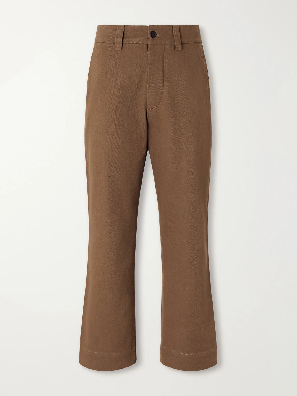 MHL. Simple Straight-Leg Cotton-Drill Trousers - 1