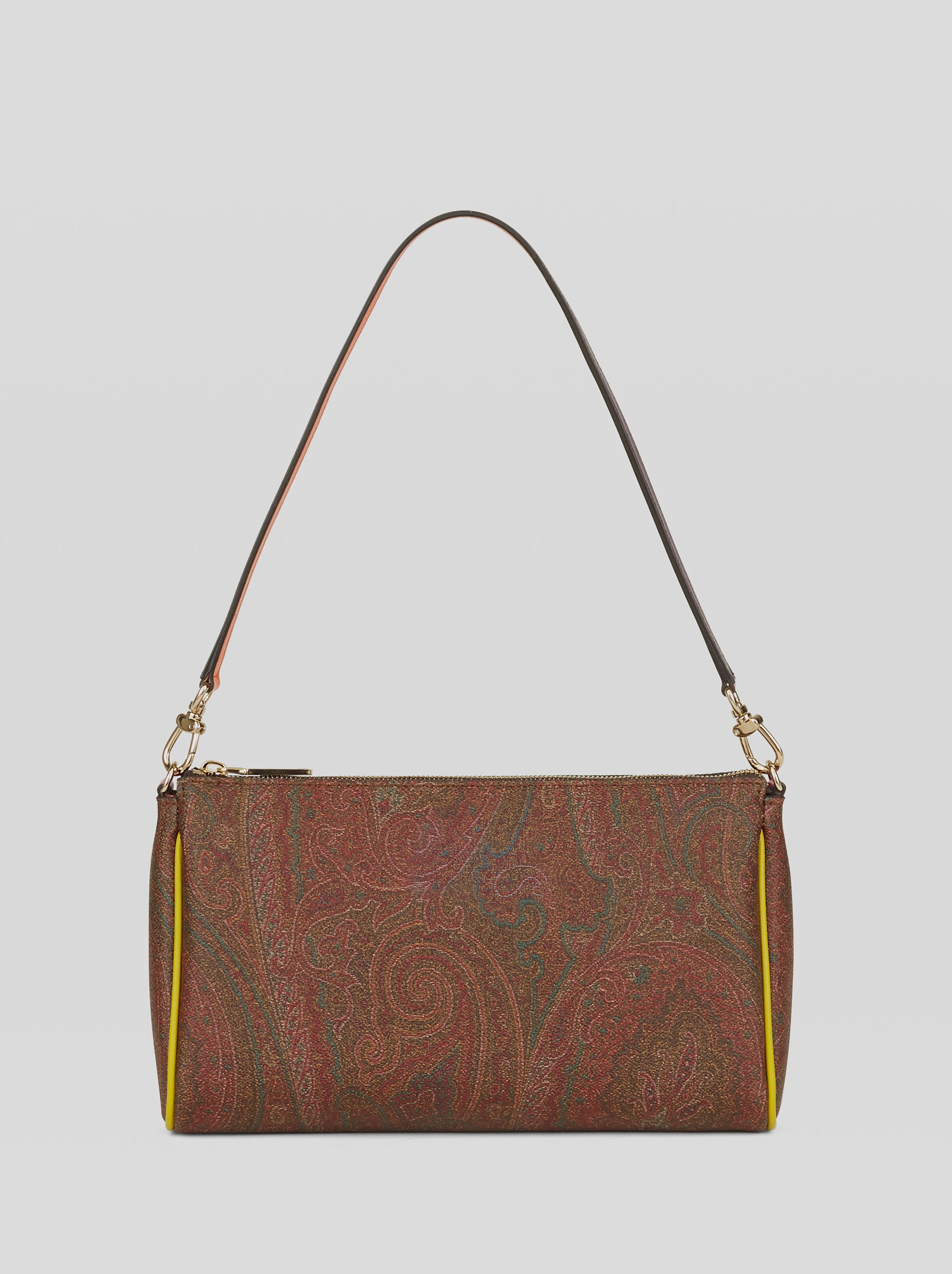 PAISLEY SHOULDER BAG WITH MULTI-COLOUR INSERTS - 1